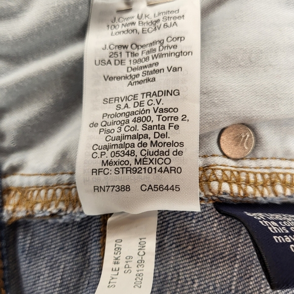 Madewell High-Rise Rough Hem Denim Shorts w Button Fly size 26 - Picture 11 of 12